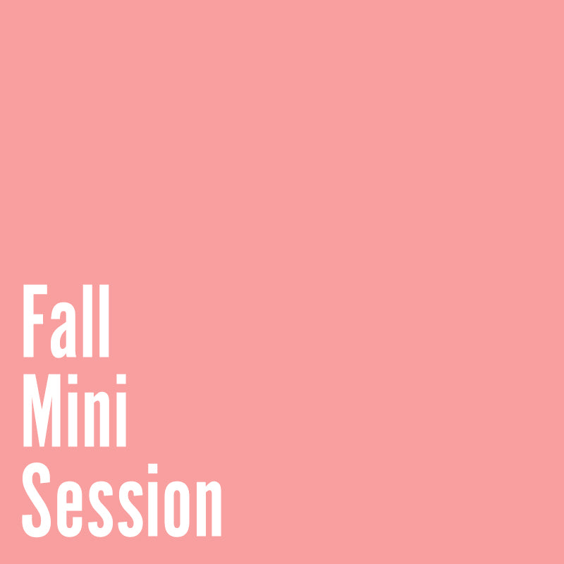 Fall Mini Sessions